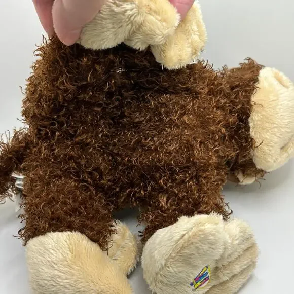 Ganz - Webkinz - HM080 - Cheeky Monkey - No Code/Tag - Monkey - Curly Hair Plush - Picture 2 of 11